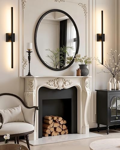 Rayogale Black Battery Operated Wall Sconce with Remote Control 40 Inch - Image 6