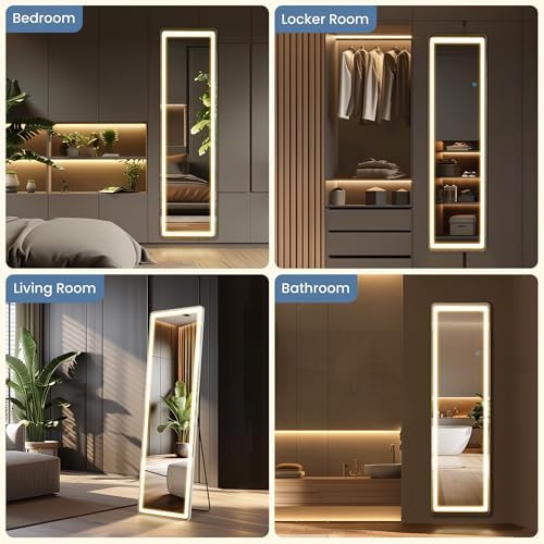 OLIXIS LED Full Length Mirror with Lights, Full Body 16x60 - Image 5