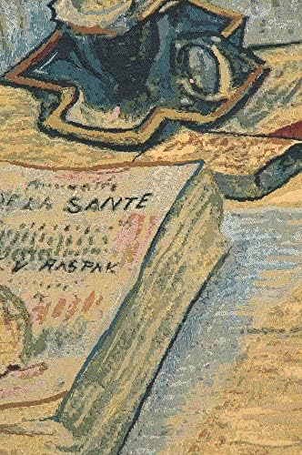 Vincent Van Gogh Garlic Still Life Vintage Tapestry Wall Hanging 38 x 53 in - Image 2