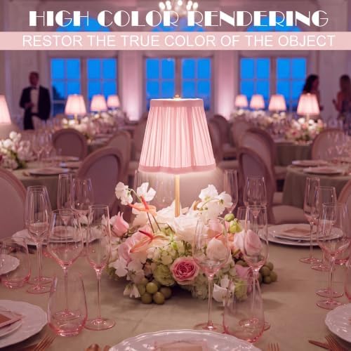 Wedding Cordless Table Lamp Rechargeable, Pink, 4 Pack - Image 4