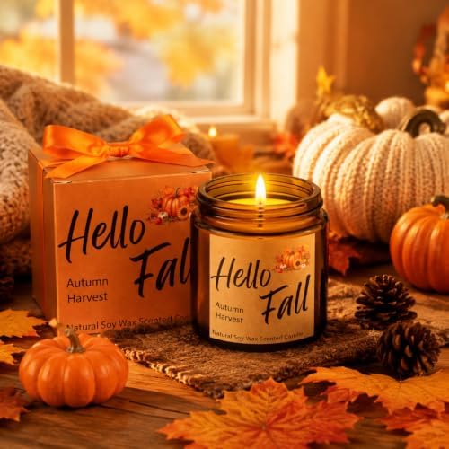 MTLEE 24 Pcs Fall Scented Candles for Home Candle Gifts for Women Men - Image 2