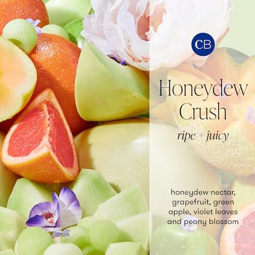 Capri Blue Honeydew Crush Scented Candles for Home - Mercury Iridescent Inverted Jar Candles - Housewarming Gifts for Women & Men - Long Burning Soy Wax Blend - Honeydew Crush (10 oz) - Image 3