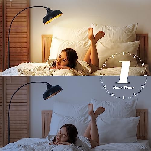 Arch Floor Lamps with Remote, Dimmable Floor Lamp 70” Black Tall Lamp - Image 4