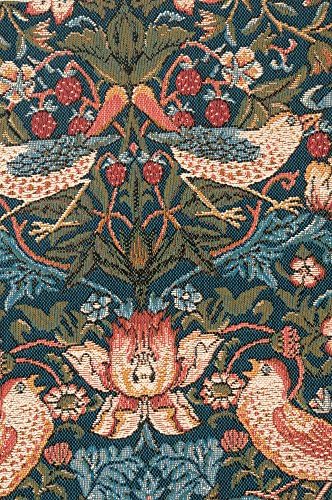 William Morris Birds Face to Face I Tapestry Wall Hanging 26 x 19 in - Image 3