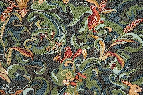 Animals Aristoloches Green Forest Tapestry Wall Hanging 19 x 31 in - Image 3