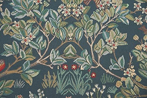 William Morris The Tree of Life Forest Tapestry Wall Hanging 68 x 81 in - Image 3