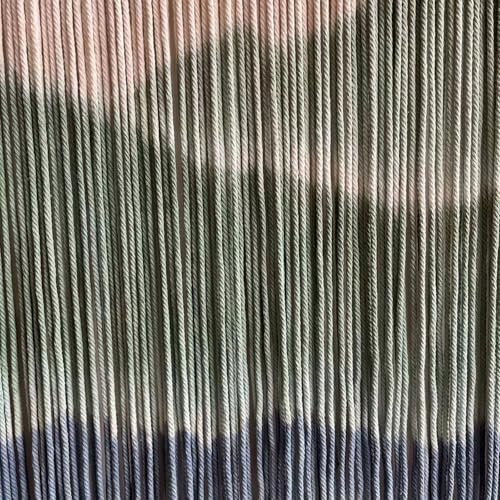 Sdjazl Woven Boho Macrame Wall Hanging Home Decor Tapestry Dip-Dyed Large Modern Handmade Colorful Mountain Landspace for Living room (green) - Image 7