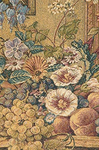 Decorative Bouquet Et Cadres Floral Tapestry Wall Hanging 28 x 24 in - Image 2