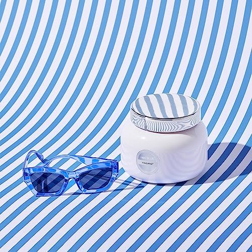 Capri Blue Volcano Scented Candles - Luxury Three Wick Candles for Home Scented with Tropical Fruit & Sugared Citrus - Soy Wax Blend - Large White Color (28 oz) - Image 4