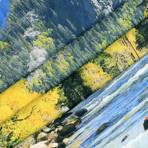 Landscape Tapestry Large W91"xL71", Scenic Wall Hanging Murals for Office - Image 6