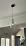 Stripes Clear Glass Pendant Light for Kitchen Island Black Gold 8 Inch - Image 7