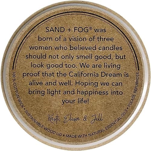 Sand + Fog Scented Candle - Fresh Cut Pine – Additional Scents and Sizes – 100% Cotton Lead-Free Wick - Luxury Air Freshening Jar Candles - Perfect Home Decor – 12oz … - Image 4