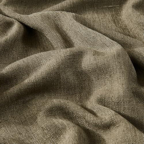 Vision Home Brown Pinch Pleated Full Blackout Curtains Linen Blended Room Darkening Window Curtains 108 inch for Living Room Bedroom Thermal Insulated Pinch Pleat Drapes with Hooks 40" Wx108 Lx2 - Image 5