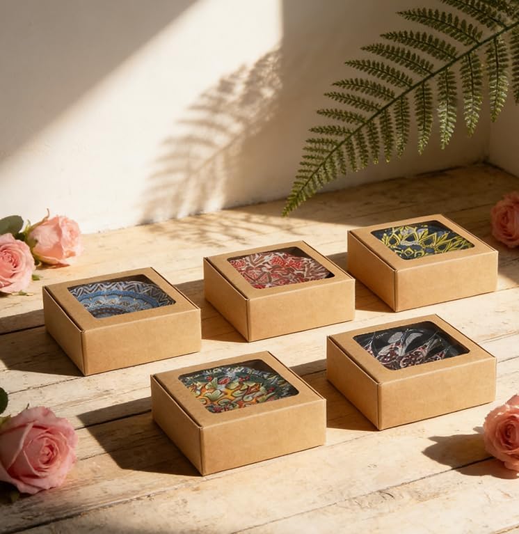 25 Pcs 3.3"Small Ceramic Bowls Wedding Favors Boho Dipping Dishes - Image 2