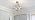 Black Crystal Chandelier Semi Flush Mount Ceiling Light Fixture Round Rustic Farmhouse 4-Light Mid Century Modern Chandelier for Hallway, Bedroom, Foyer, Entryway, Closet - Image 7