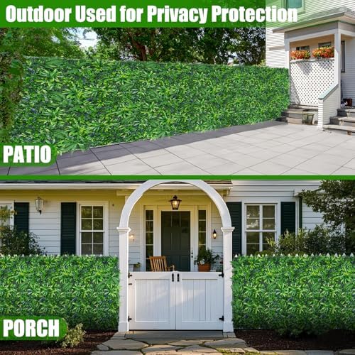 Grass Wall Panels 60"x120"(50 SQFT) UV-Anti Hedge Boxwood Roll - Image 7