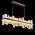 Alabaster Rectangle Chandelier, Natural Spanish Stone Texture Chandeliers, 46.8" Adjustable Alabaster Chandelier Over Table for Dining Room, Bedroom, Island– Modern Luxury Ceiling Lighting - Image 7