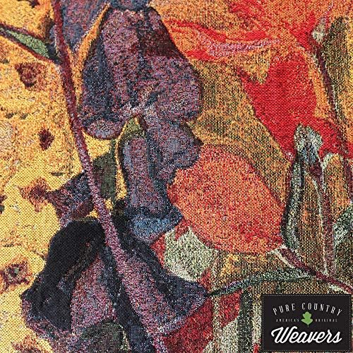 Sampler I | Woven Tapestry Wall Art Hanging | Vintage Sewing and Needlepoint Patterns Historic Reproduction | 100% Cotton USA Size 53x44 - Image 3