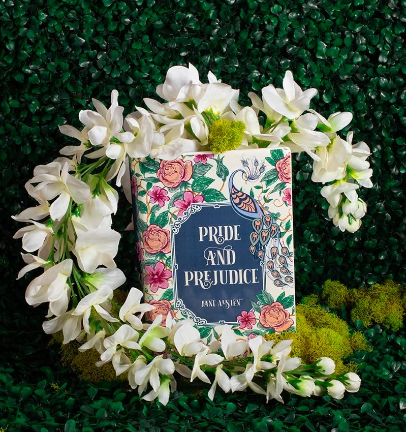 Steel Mill & Co Book-Shaped, Ceramic, Decorative Vase, Large - Pride and Prejudice Bundle with Book-Shaped Decorative Vase, Large -Through The Looking Glass - Image 7