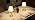KDG Mottled Silver Cordless Table Lamps Set of 2, Beige Fabric Shade Light - Image 7